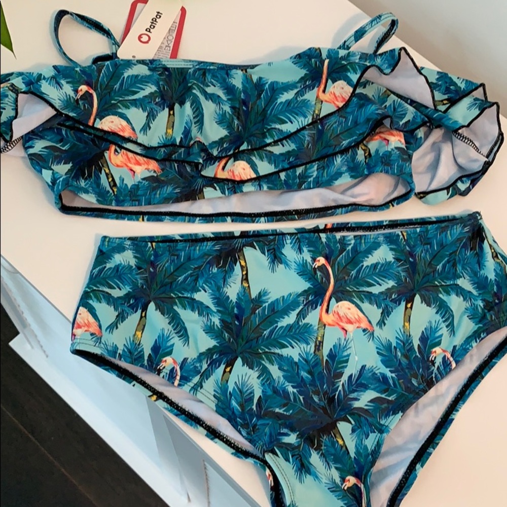 Brand new with tags never worn high waisted bikini